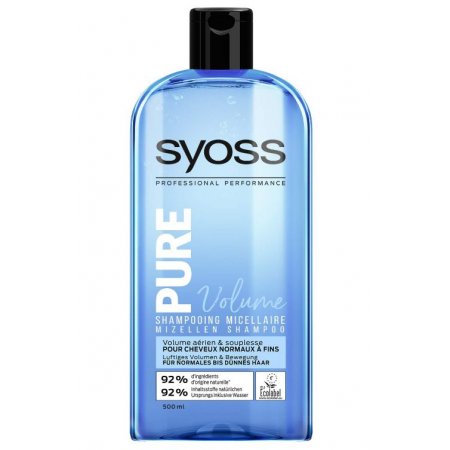 Syoss Pure Volume šampón 500ml
