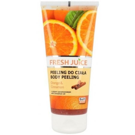Fresh Juice Orange&Cinnamon telový peeling 200ml