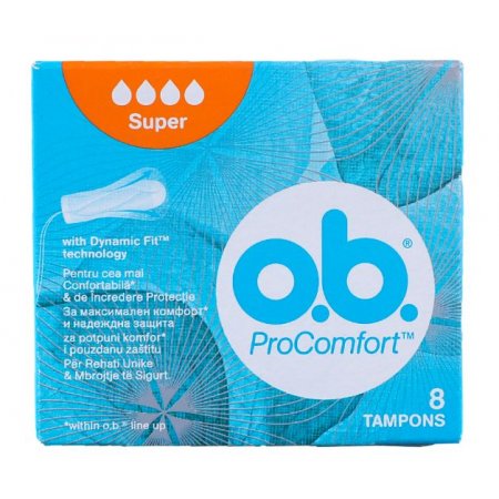 O.B.pro comfort super tampóny 8ks