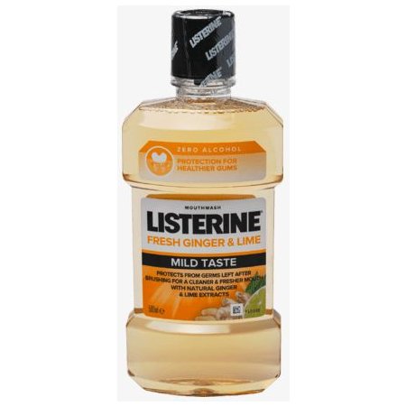 Listerine Fresh Ginger & Lime ústna voda 500ml