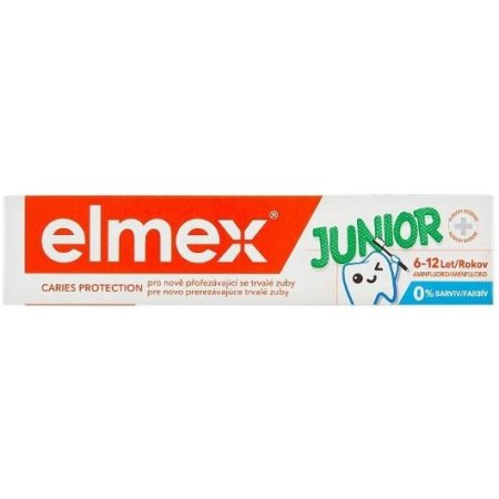 Elmex Junior 6-12 rokov detská zubná pasta 75ml