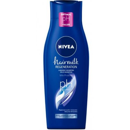 Nivea Hairmilk Regeneration Normal dámsky šampón na vlasy 400ml