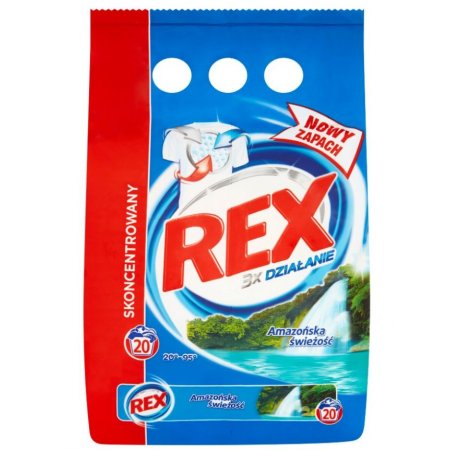 Rex Amazonia Fresh prací prášok 1,5kg na 20 praní