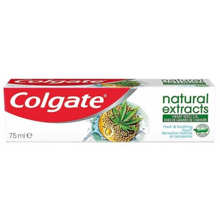 Colgate Natural Extracts Hemp Seed Oil zubná pasta 75ml