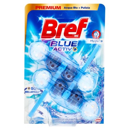 Bref Blue Aktiv Hygiene 2x50g WC záveska