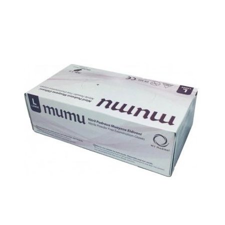 Rukavice MumuPlus nitrilové 100ks v.L