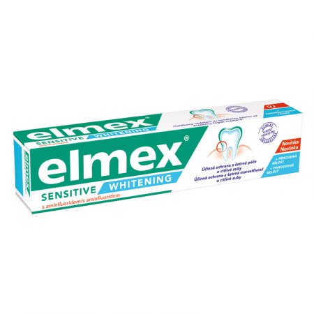 Elmex zubná pasta 75ml Sensitive Whitening