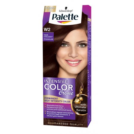 Palette ICC farba na vlasy 50ml W2 Tmavo čokoládová