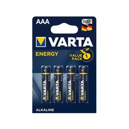 Varta Energy alkalické batérie LR03 AAA 1,5V (4ks) (baterky)
