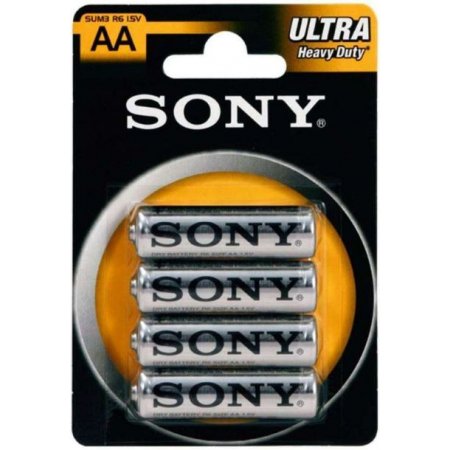 Sony Ultra Heavy Duty AA/4 Zinc tužkové batérie (baterky)