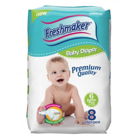 Freshmaker Premium destké plienky 8ks (15-30kg) Junior Plus