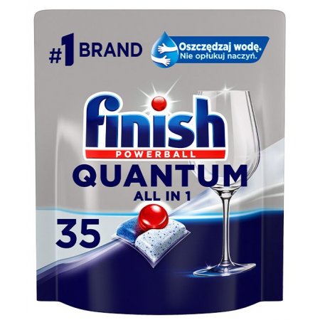 Finish Quantum All in 1 Regular tablety do umývačky 35ks