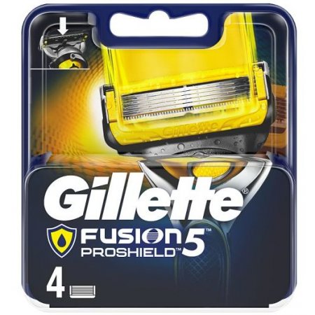 Gillette Fusion Proshield náhradné hlavice 4ks