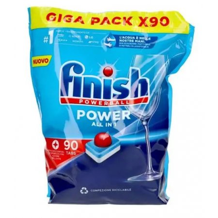 Finish Power All in 1 Regular tablety do umývačky riadu 90ks