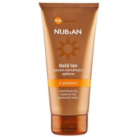Nubian Gold Tan balzam v tube zvýrazňujúci opálenie 200g