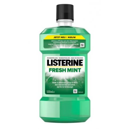 Listerine Fresh Mint ústna voda 500ml